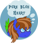 Pure Blue Heart